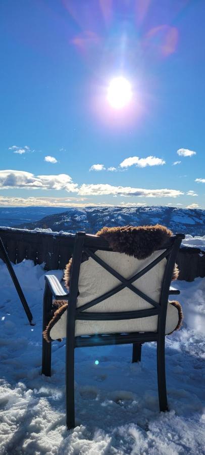 Wonderful Cabin With Amazing Mountain - View Lifjell Extérieur photo